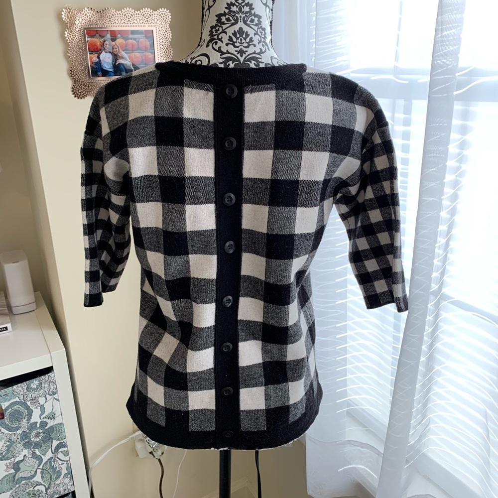 Button Back Sweater